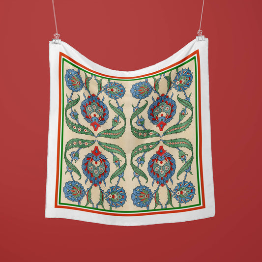 Arabesk Silk Square Scarf