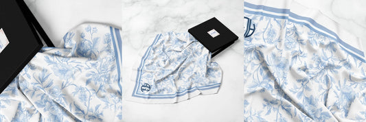 The Monogrammed Silk Scarf Gift Guide - How to Get it Right