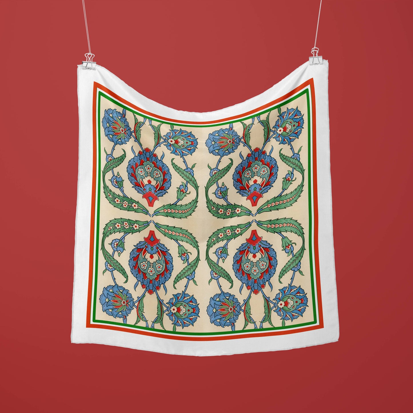 Arabesk Silk Square Scarf