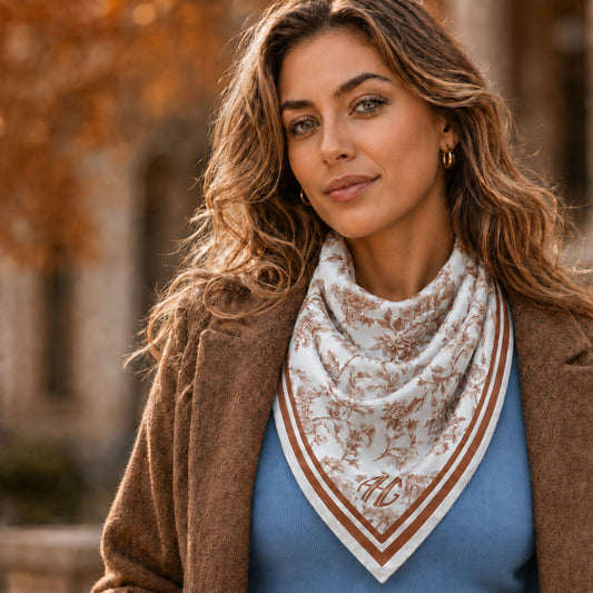 Custom Monogram Scarf - Fall 2026 Edition